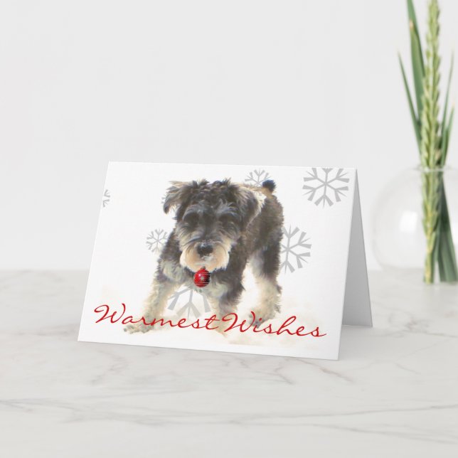 Festiva Tarjeta de deseos más cálidos (Anverso)