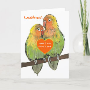 Festiva Tarjeta de Día de San Valentín de Personalizado de