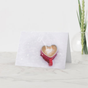 Festiva Tarjeta de Día de San Valentín para Amantes del Ca