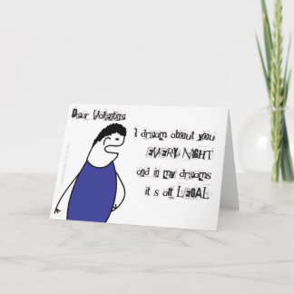 Festiva Tarjeta de Día de San Valentín Quirky de Peel Twis