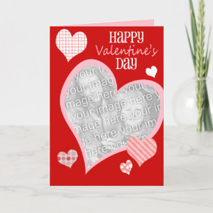 Festiva Tarjeta de El día de San Valentín Cute, tarjeta de