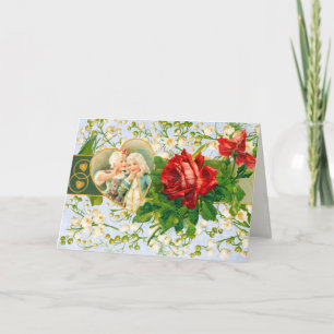 Festiva Tarjeta de El día de San Valentín de amigo victori