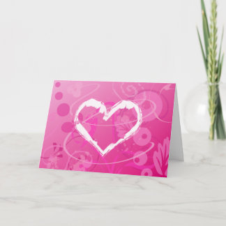 Festiva Tarjeta de El día de San Valentín de amor mágico