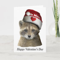 Tarjeta de El día de San Valentín de raqueta con c