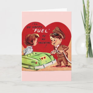 Festiva Tarjeta de El día de San Valentín del operador de