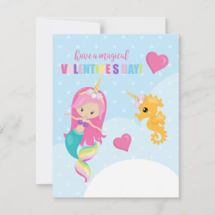 Festiva Tarjeta de El día de San Valentín mágica de camare