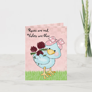 Festiva Tarjeta de El día de San Valentín para niños