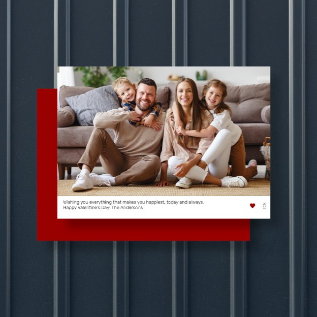 Festiva Tarjeta de El día de San Valentín rojo ultracomuni (Subido por el creador)