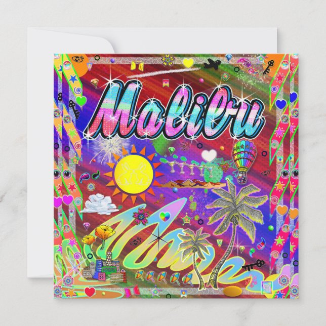 Festiva Tarjeta de era Malibu Nu (Anverso)