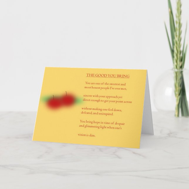 Festiva Tarjeta de expresión (Anverso)