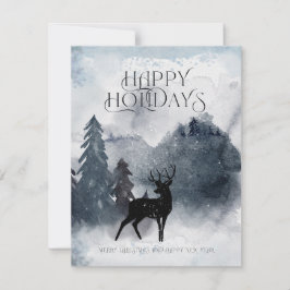 Festiva Tarjeta de Felices Fiestas