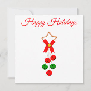Festiva Tarjeta de Felices Fiestas