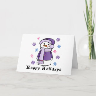 Festiva Tarjeta de Felices Fiestas