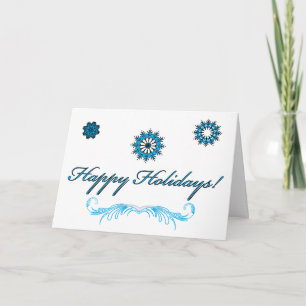 Festiva Tarjeta de Felices Fiestas No Denominativas