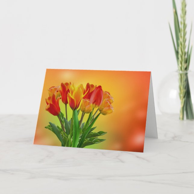 Festiva Tarjeta de felicitación (Anverso)