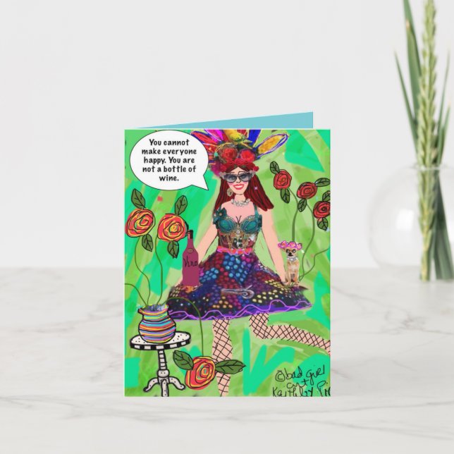 Festiva Tarjeta de felicitación (Anverso)