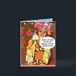 Festiva Tarjeta de felicitación<br><div class="desc">Badgirlart</div>