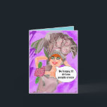 Festiva Tarjeta de felicitación<br><div class="desc">Badgirlart</div>