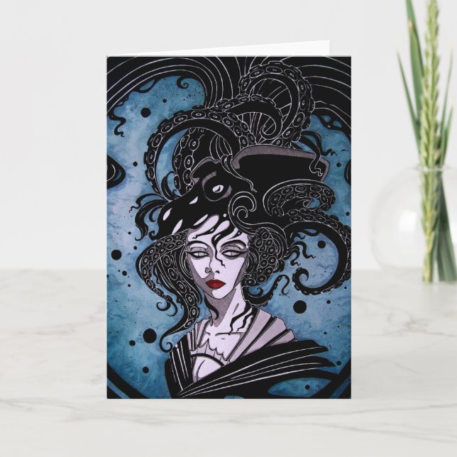 Festiva Tarjeta de felicitación (Anverso)