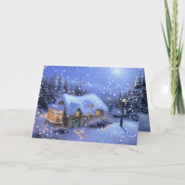 Festiva Tarjeta de felicitación (Anverso)