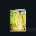 Festiva Tarjeta de felicitación<br><div class="desc">Badgirlart</div>