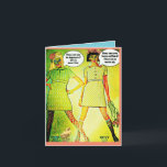 Festiva Tarjeta de felicitación<br><div class="desc">Badgirlart</div>