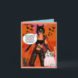 Festiva Tarjeta de felicitación<br><div class="desc">Badgirlart</div>