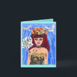 Festiva Tarjeta de felicitación<br><div class="desc">Badgirlart</div>