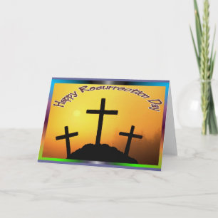 Festiva Tarjeta de felicitación 13 del Día de Resurrección