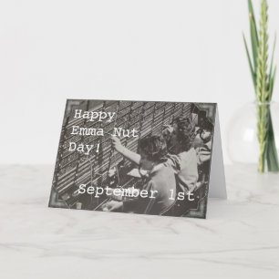 Festiva Tarjeta de felicitación - 1 de septiembre - DÍA NU