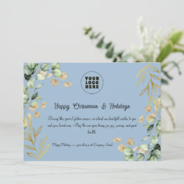 Festiva Tarjeta de felicitación 2025 para Navidades corpor