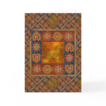 Tarjeta de felicitación Afgano