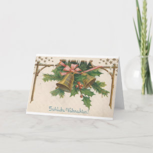 Festiva Tarjeta de felicitación alemana de Belces de