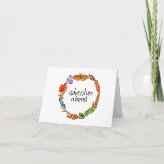 Festiva Tarjeta de felicitación Aventura por delante
