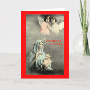Festiva Tarjeta de felicitación "Christmas Greetings"