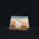 Festiva Tarjeta de felicitación Cougar<br><div class="desc">Tarjeta de felicitación Cougar</div>