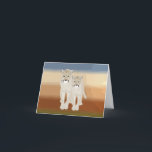 Festiva Tarjeta de felicitación Cougar<br><div class="desc">Tarjeta de felicitación Cougar</div>