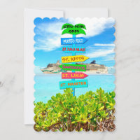 Tarjeta de felicitación - crucero 2019