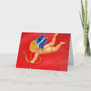 Festiva Tarjeta de felicitación CUPID