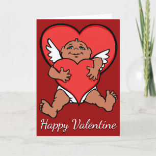 Festiva Tarjeta de felicitación Cupid Cards Personalizado 