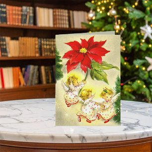 Festiva Tarjeta de felicitación Dancing Baby Angels