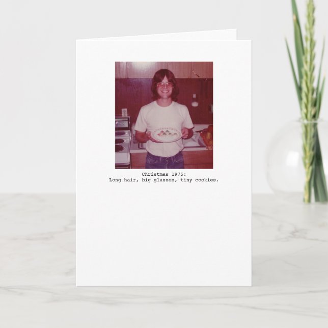 Festiva Tarjeta de felicitación de 1975 días de fiesta (Anverso)