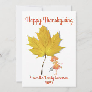 Festiva Tarjeta de felicitación de agradecimiento