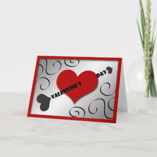 Festiva Tarjeta de felicitación de amor para El día de San