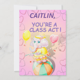 Festiva Tarjeta de felicitación de cumpleaños para Chicas
