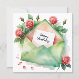 Festiva Tarjeta de felicitación de cumpleaños para mi quer