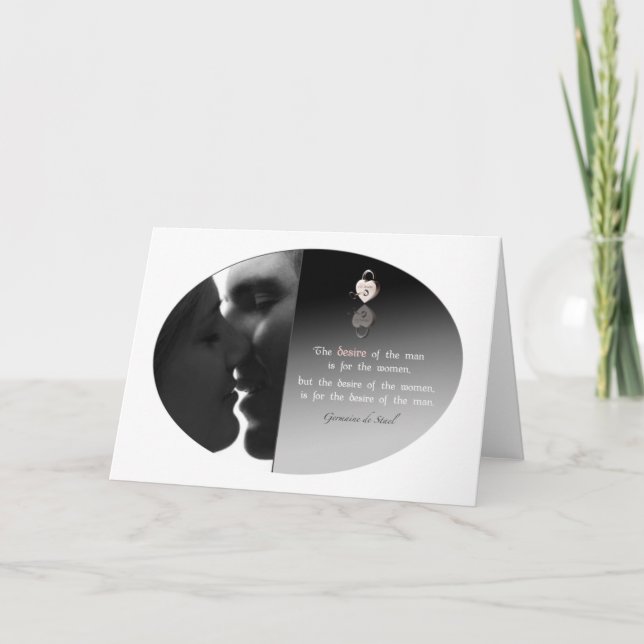 Festiva Tarjeta de felicitación de deseo (Anverso)