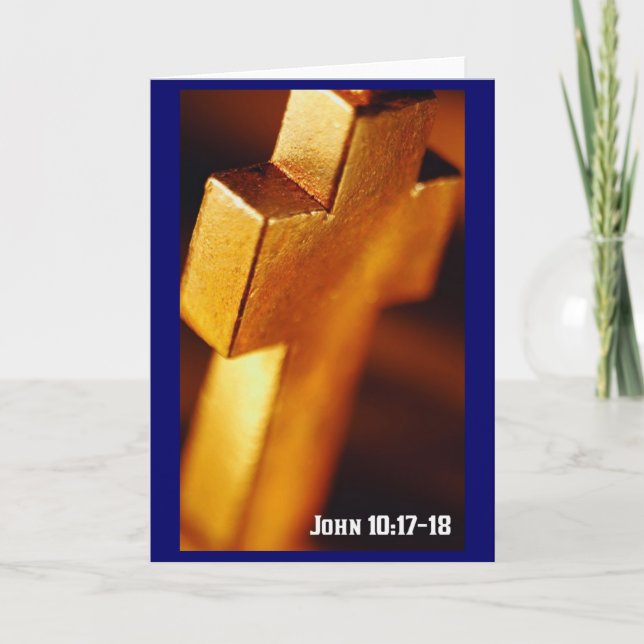 Festiva Tarjeta de felicitación de Día de Resurrección 6 (Anverso)