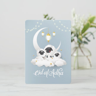 Festiva Tarjeta de Felicitación de Eid-Al-Adha Tarjeta de 