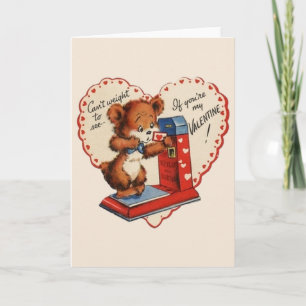 Festiva Tarjeta de felicitación de El día de San Valentín